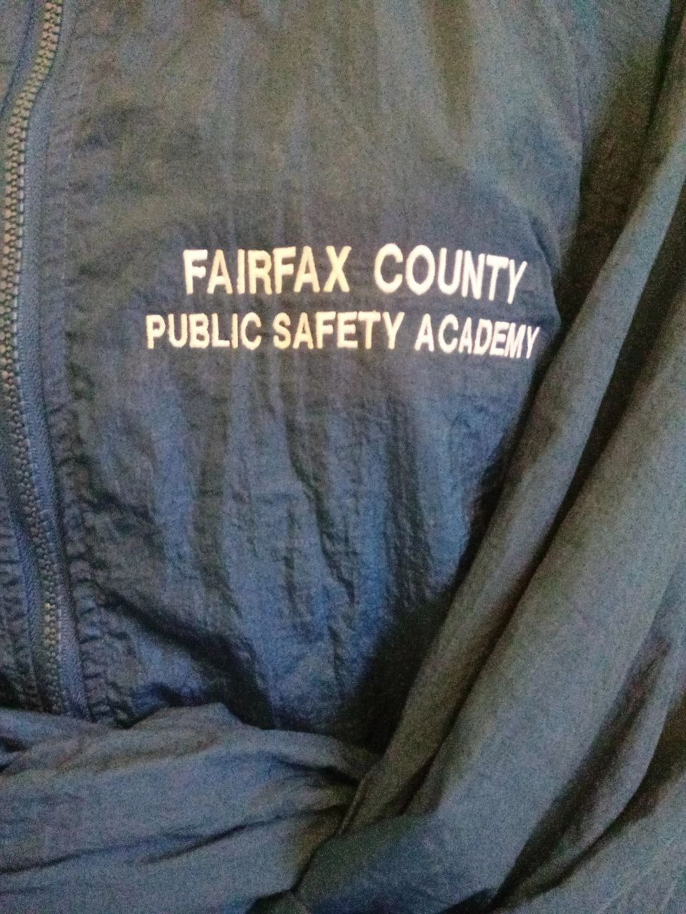 Giacca a vento Fairfax County Public Safety Academy – Taglia L