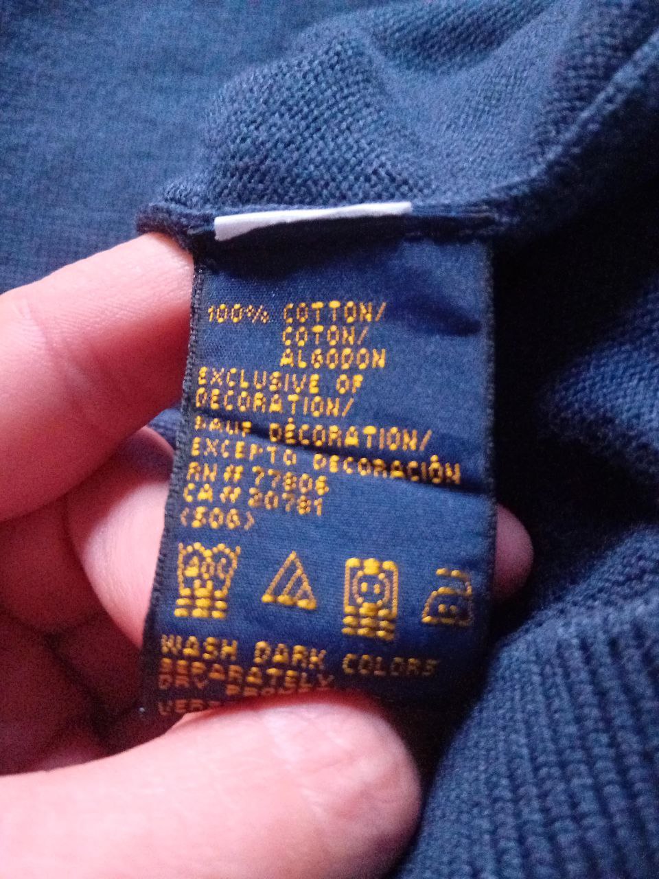 Maglione girocollo Tommy Hilfiger Golf – Taglia XXL