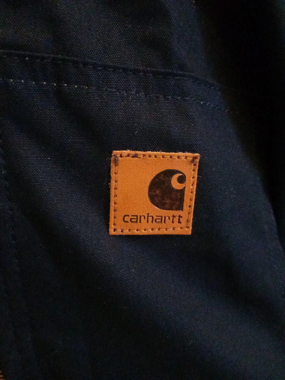 Giacca Carhartt nera con cappuccio – Taglia XL